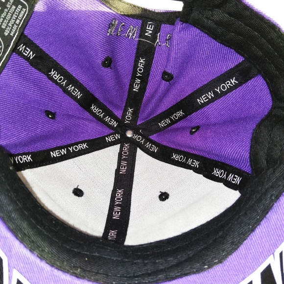 T&T Flat Billed New York Spellout Cap - Picture 5 of 8